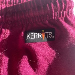 Kerrits girls Marroon knee patch riding tights